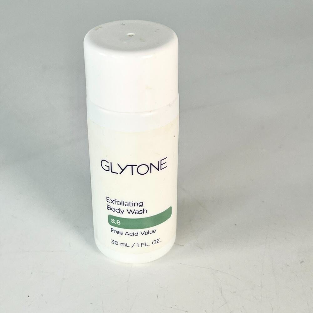 Glytone Exfoliating Body Cleansing Wash 8.8 Free Acid Travel 1 fl oz 30ml New